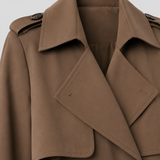 Ximena | Long Belted Trench Coat