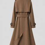 Ximena | Long Belted Trench Coat